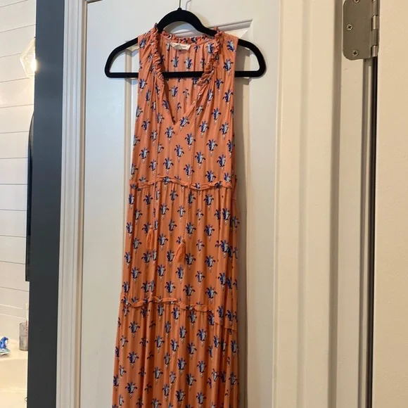 Dresses | Coral Maxi Dress Perfect For Summer Time | Poshmark